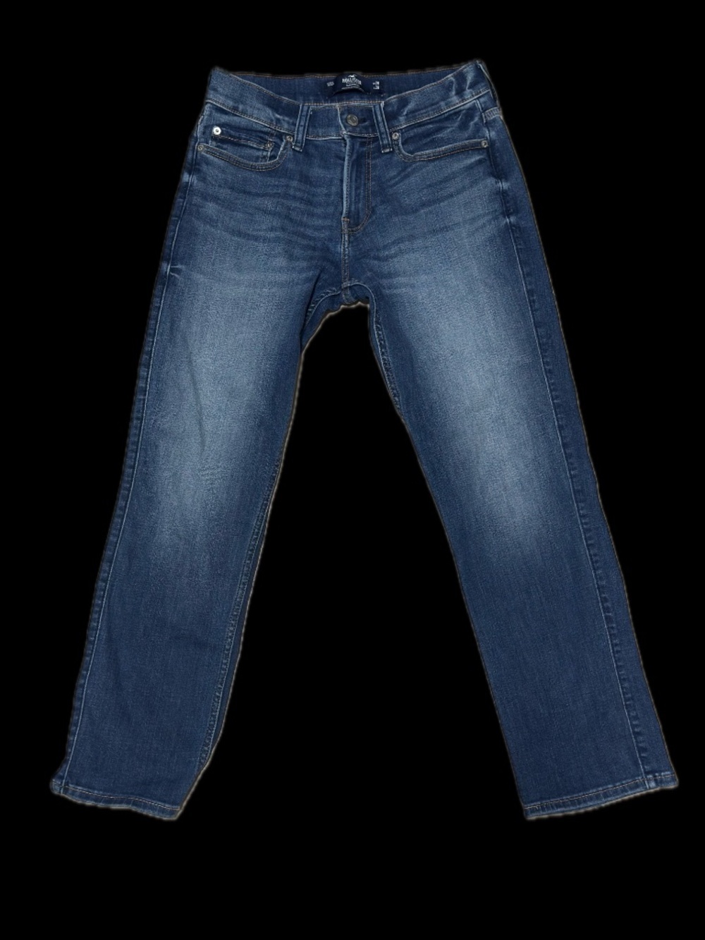 Hollister Advanced Stretch Slim Straight Jeans Men’s 28x28 Medium Wash Denim